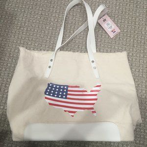 God Bless America - Canvas Tote - NWT